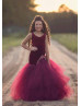 Burgundy Velvet Mermaid Flower Girl Dress Burgundy Velvet Mermaid Flower Girl Dress